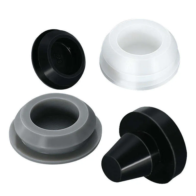 Plugues de Silicone de Grau Industrial, Tampas de Vedação Resistentes a Óleo para Máquinas e Painéis de Controle