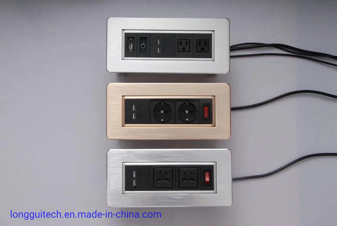 Placa de Parede com Soquete USB de Carregamento Rápido Lgt-Ws 04