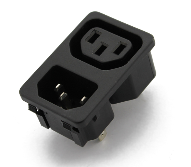 Atacado 0712-Pq 10A 250V Montagem em Painel C14 e C13 Soquete Equivalente a 4300.0301