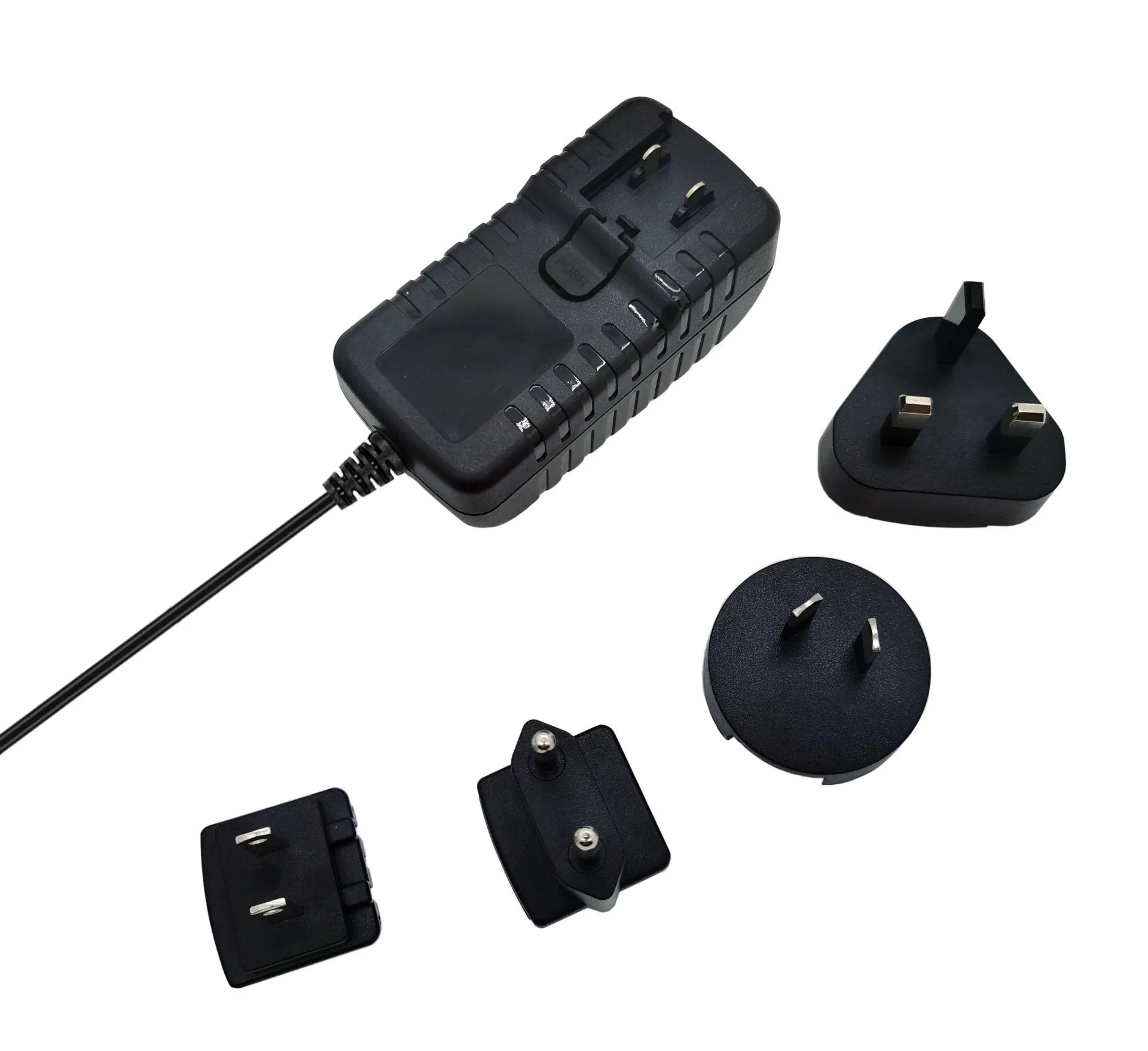 UE/EUA/AU/Reino Unido 12V 2.5A Adaptador de Plugue Multi Socket 30W 12V 2.5A Adaptador de Viagem Internacional Rápido Aebi 12V Adapters-24V