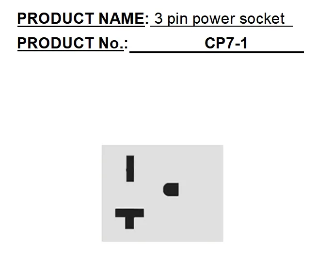 Cp7-1 Caixa de Piso para Tomada Elétrica