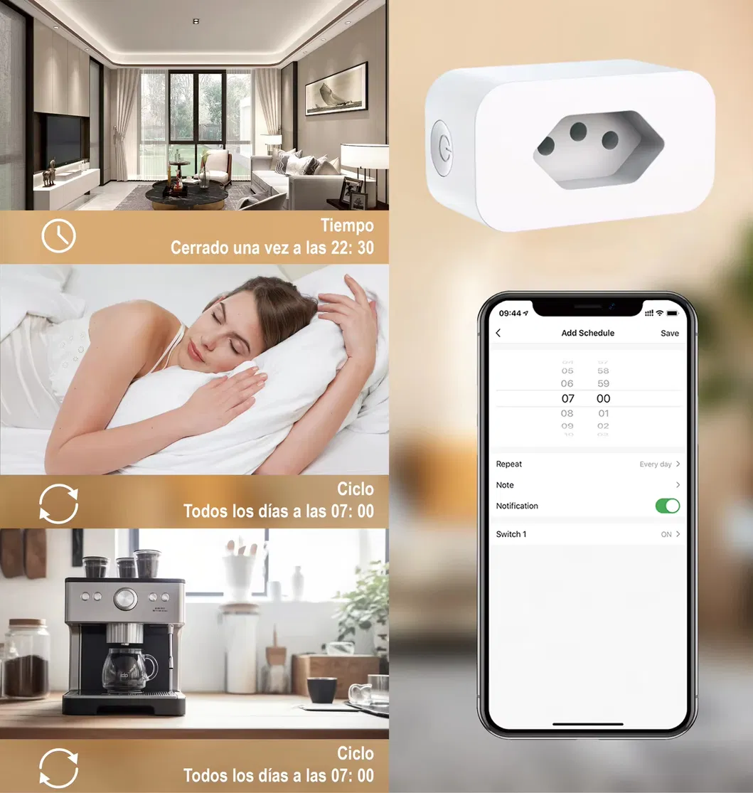 Temporizador de Segurança Smart Plug