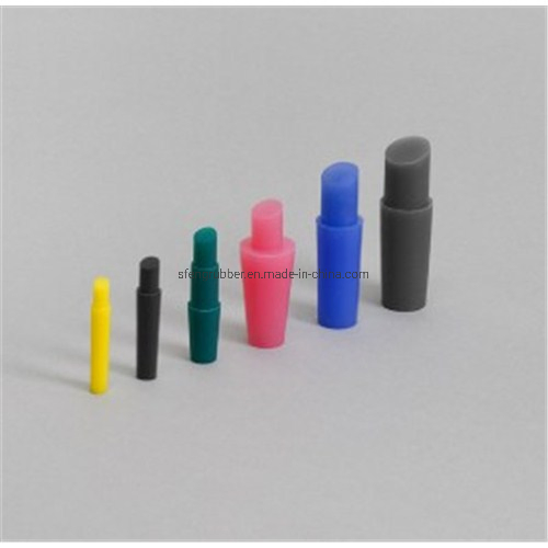 Plugues de Borda Inclinado de Silicone para Selagem de Revestimento em Pó, E-Revestimento, Anodização, Galvanoplastia, Pintura e Aplicações de Pulverização Térmica