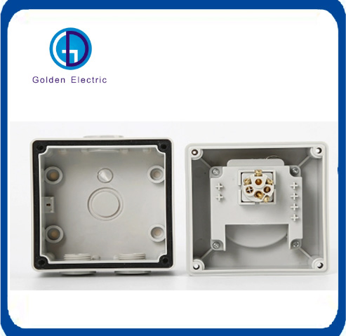 Venda Direta de Fábrica IP66 Interruptor de Tomada Elétrica à Prova d'Água para Uso Externo