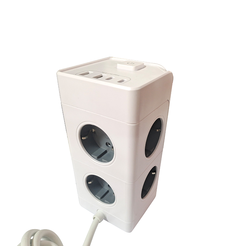 Carregamento Rápido Boa qualidade Alta Potência 3680W Régua de Energia Personalizada