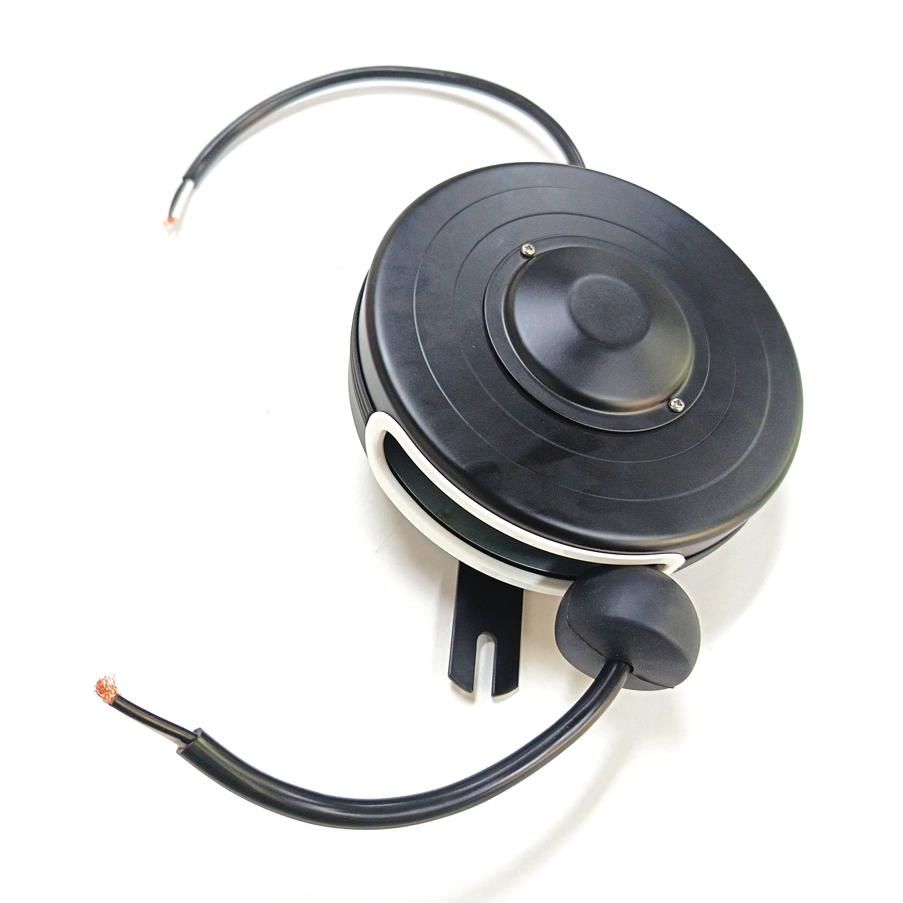 2m 2X16AWG Carretel de Cabo Retrátil Elétrico com Sistema de Bloqueio Automático Fio de Extensão à Venda