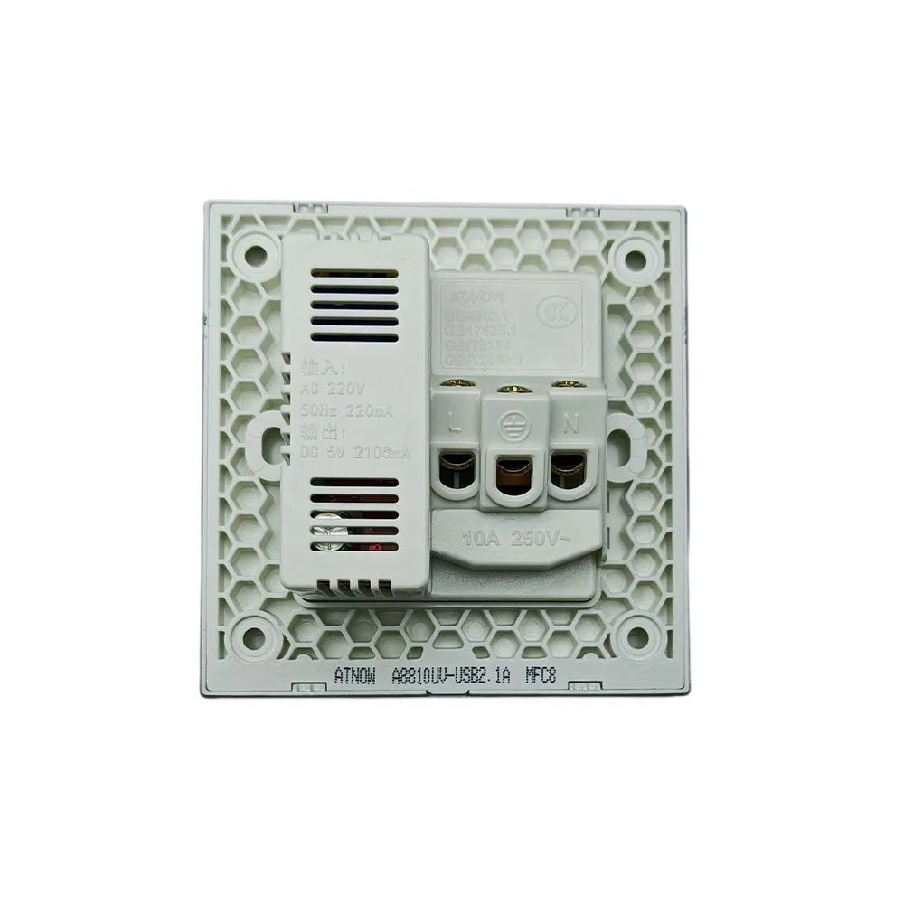 Tomada de parede USB com carregamento rápido CCC
