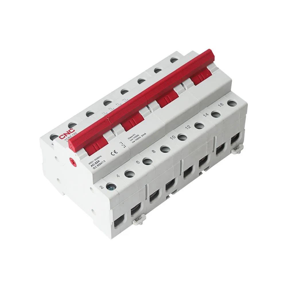 125A 63A Isolador Modular à Prova d'Água 80A Interruptor de Mudança Isolante AC Eletrônico à Prova d'Água