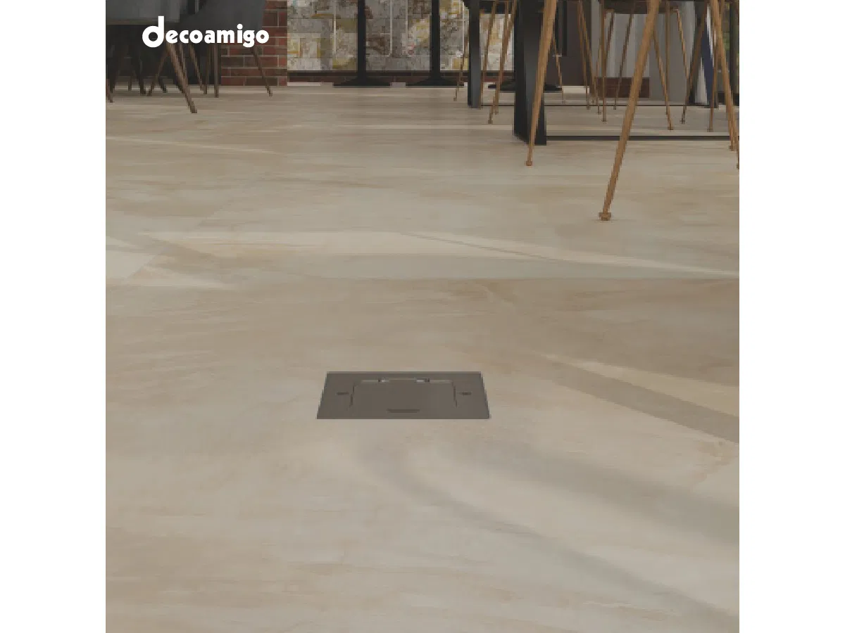 Soquetes de Piso Decoamigo TUV CE Tomada Elétrica
