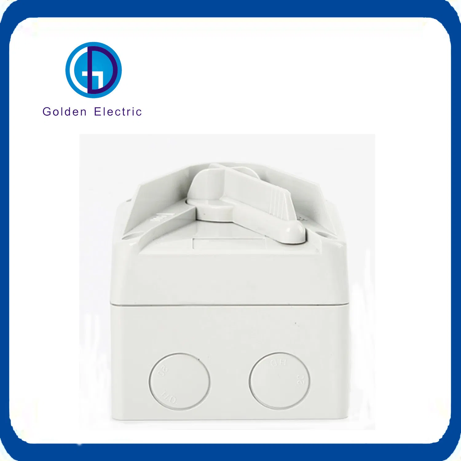 Interruptor Isolador à Prova d'Água Interruptor Mini Isolador 2p IP66 À Prova d'Água