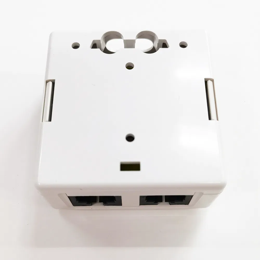 Caixa de Soquete de Junção de Rede UTP de Alta Qualidade Cat5e CAT6 RJ45 1 2 Portas para Montagem em Superfície na Parede