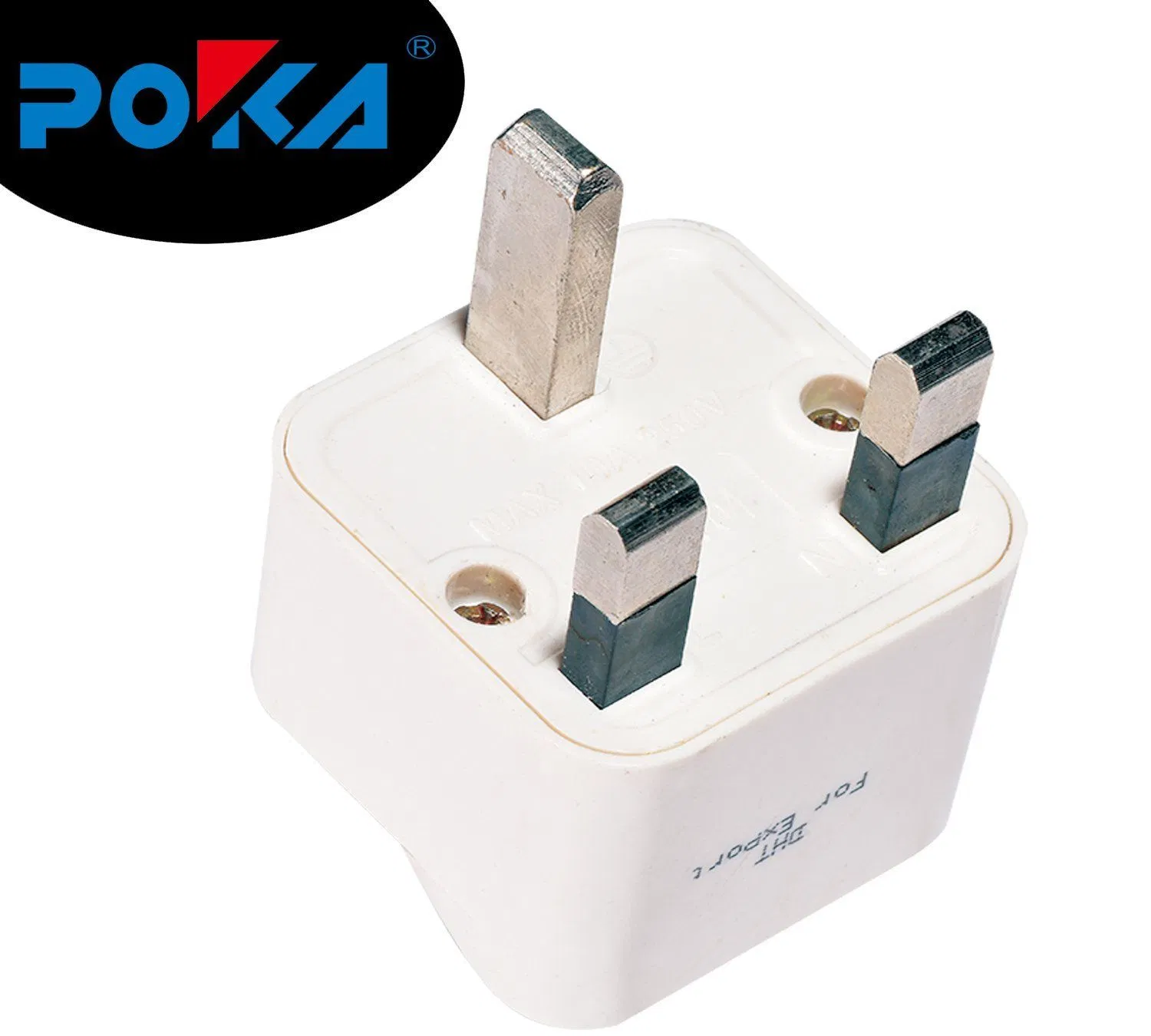 Adaptador de Plugue Multi Socket do Reino Unido para Viagens Pequeno