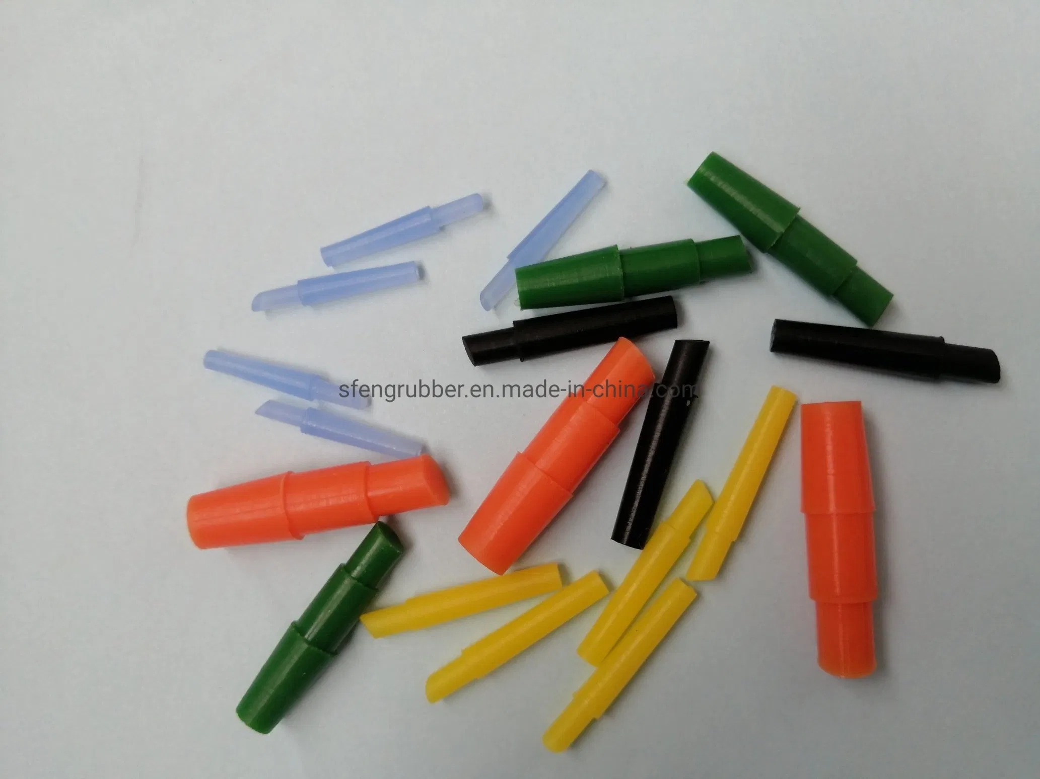 Plugues de Borda Inclinado de Silicone para Selagem de Revestimento em Pó, E-Revestimento, Anodização, Galvanoplastia, Pintura e Aplicações de Pulverização Térmica