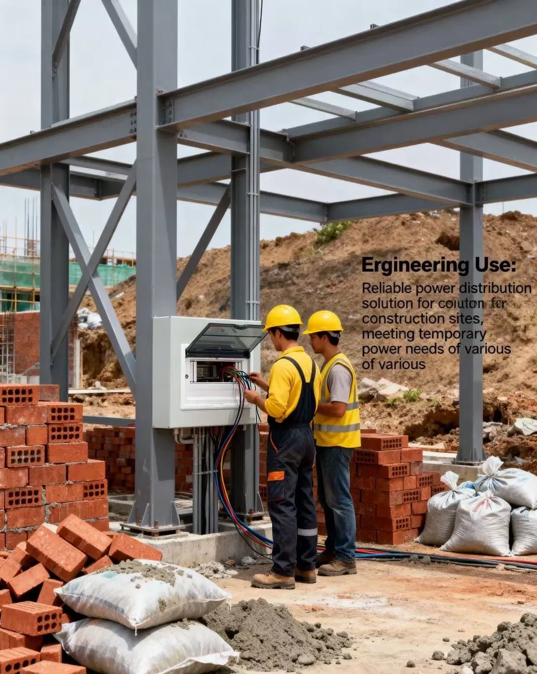 Painel de Distribuição de Energia Elétrica PZ30