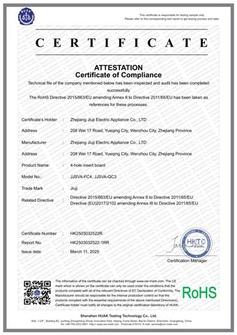 Certificação RoHS