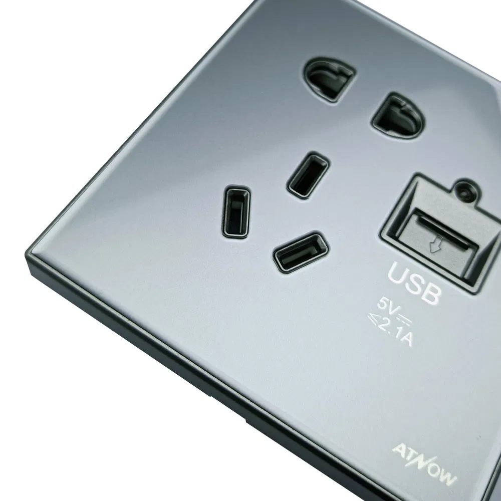 Tomada de parede USB com carregamento rápido CCC