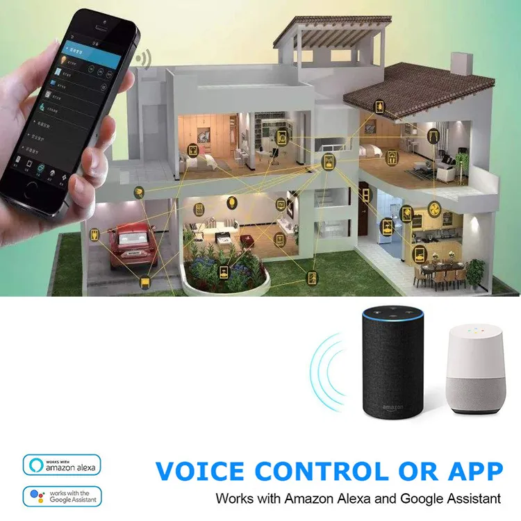 16A EU Google Home Tuya Tomada Inteligente de Parede Controle Remoto Mini WiFi Plugue Inteligente