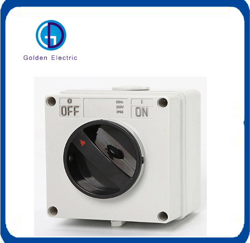 Venda Direta de Fábrica IP66 Interruptor de Tomada Elétrica à Prova d'Água para Uso Externo
