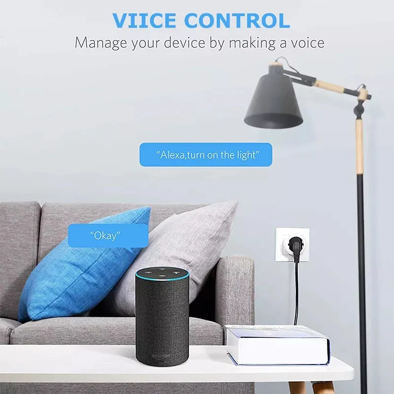 Abuk EU Tuya Plug Inteligente Estrutura