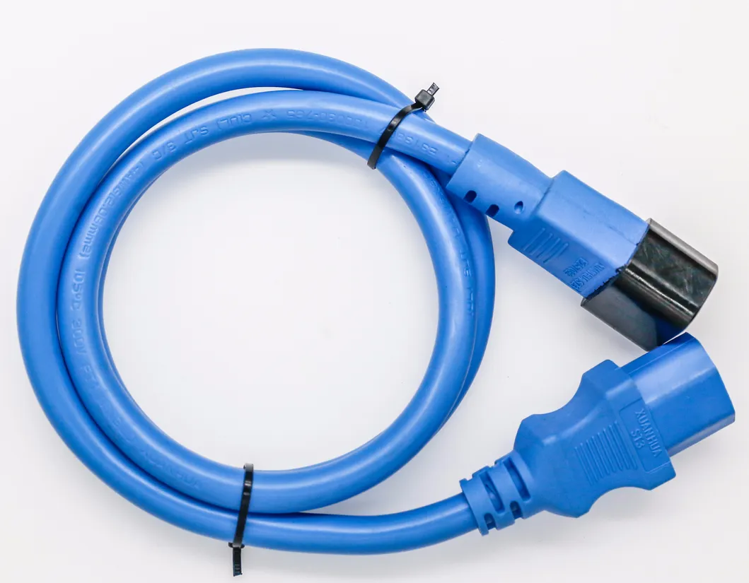 220V Aprovação VDE 3 Pinos IEC C19 C20 para C13 C14 Conector