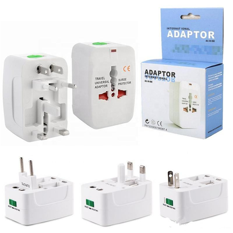 Melhores Vendas Mundialmente Carregador Presente Promocional Adaptadores de Viagem Adaptador Universal Adaptador de Viagem Plugue Internacional Plugues e Tomadas Elétricas