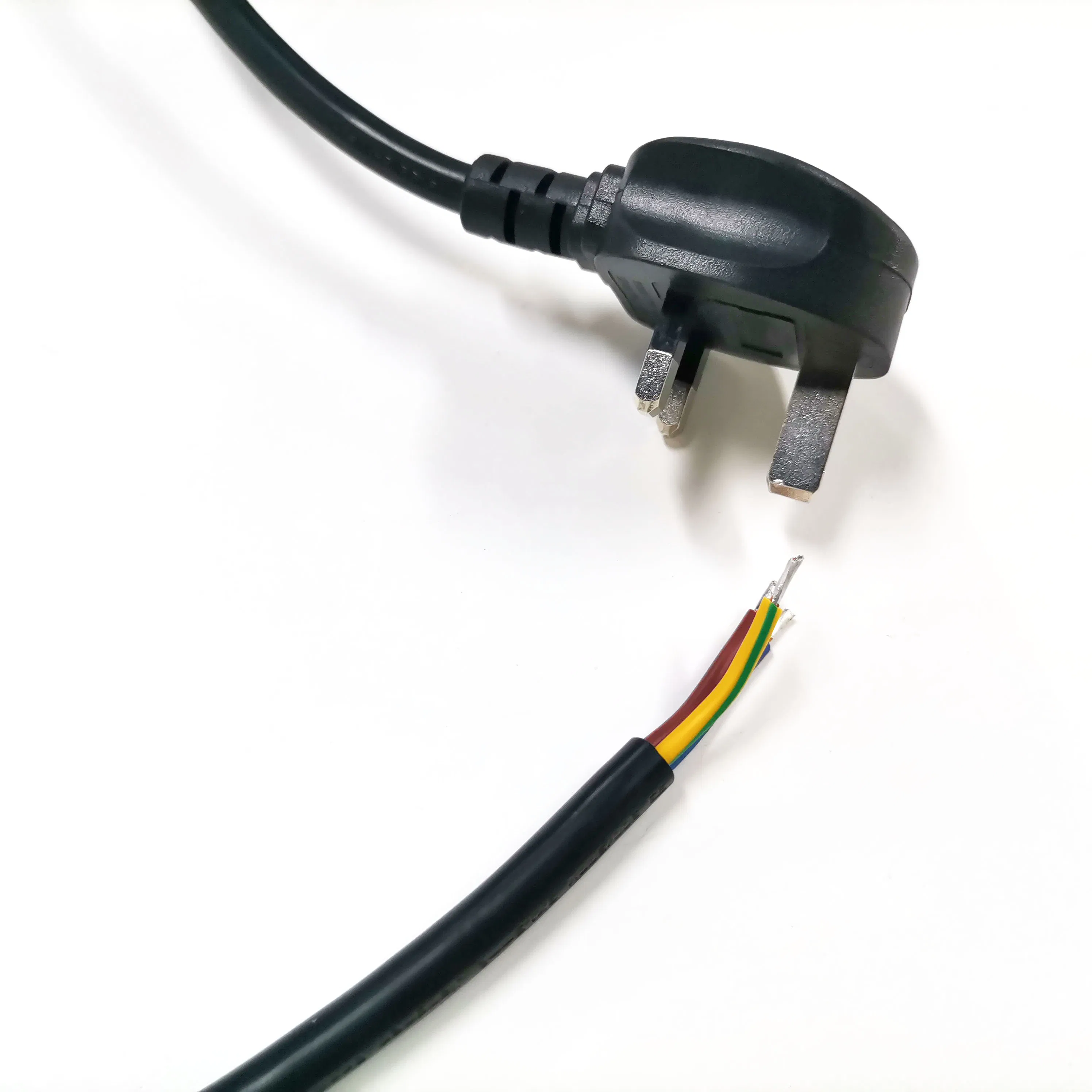 Fio de Bobina Extensão Cabo Retrátil Carretel Winder 1.5mm2 2m Cabo de Alimentação Plugue UK