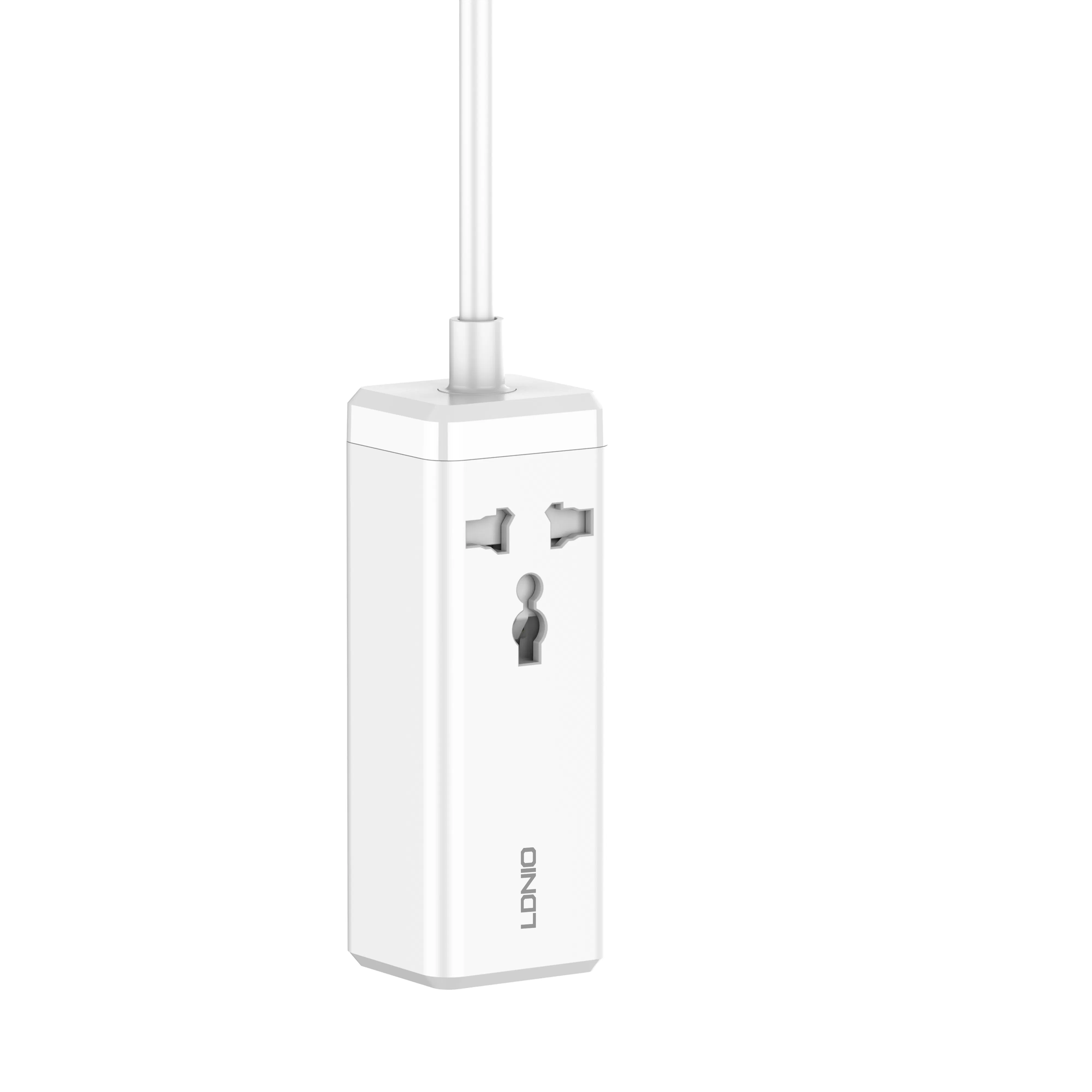 Ldnio Sc1418 Agente de Atacado OEM ODM Fita de Energia de Mesa de Alta Potência com 2 USB-C e 2 USB-a Fita de Energia