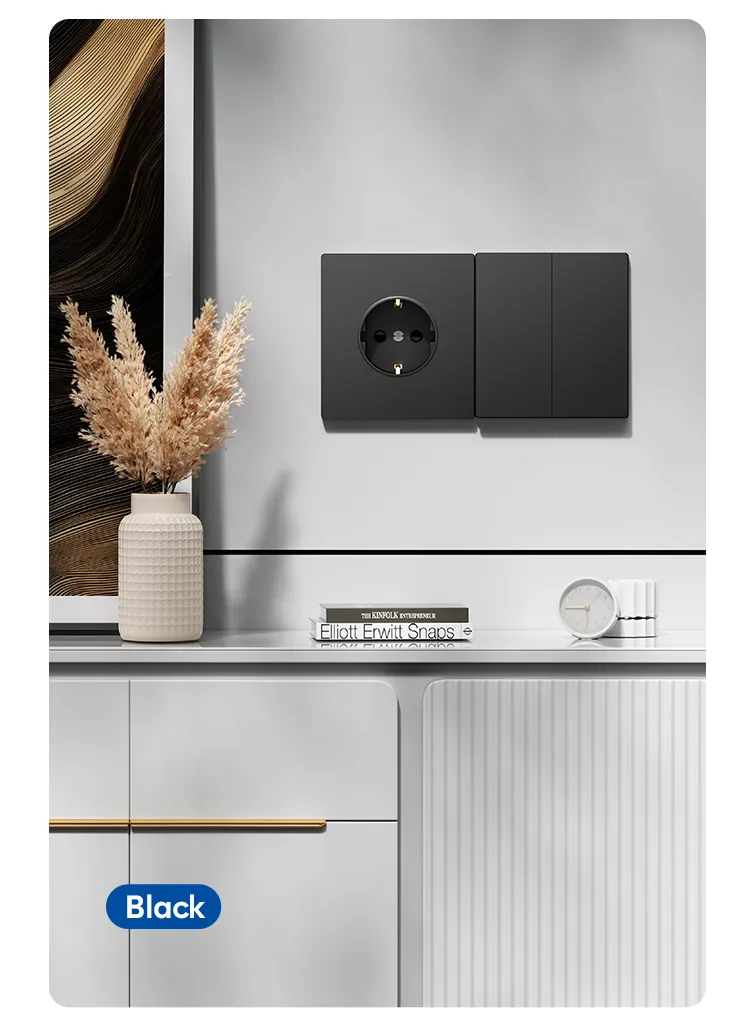 Wall Socket Colors Available