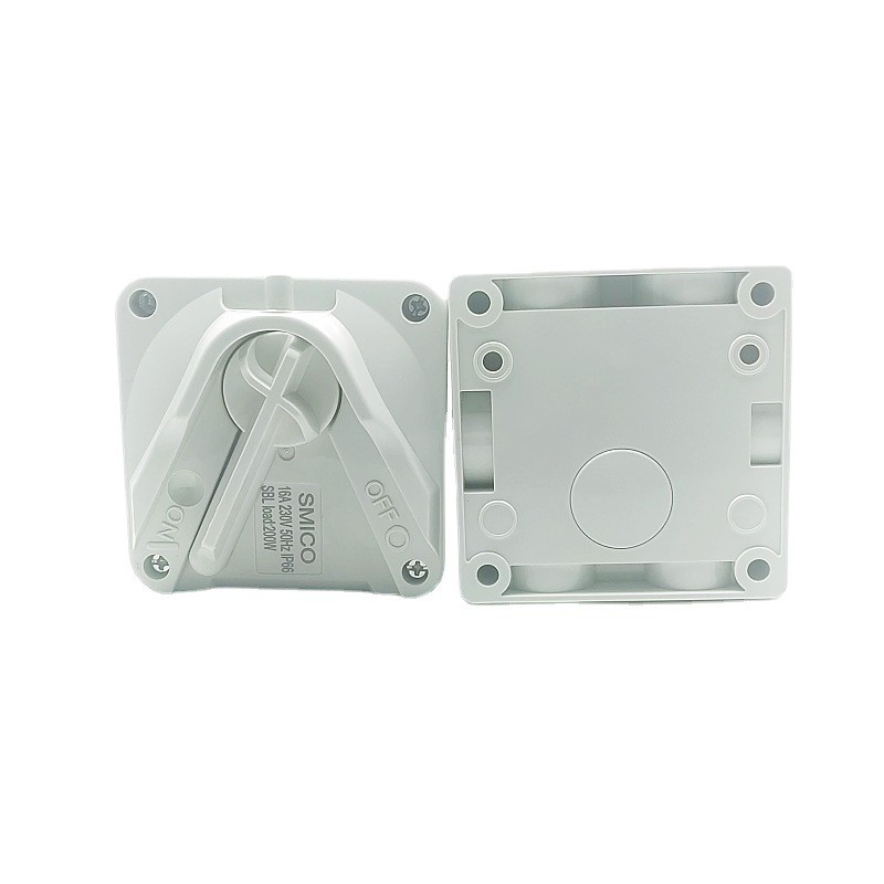 Interruptor Isolador à Prova d'Água Interruptor Mini Isolador 1p 16A Interruptor Isolador à Prova d'Água