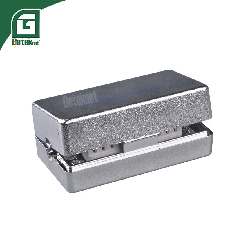 Caixa de Conexão Blindada de Rede FTP/UTP Cat5e Caixa de Distribuição de Conexão RJ45 Caixa Cat. 5e FTP Totalmente Blindada com PCB Interno