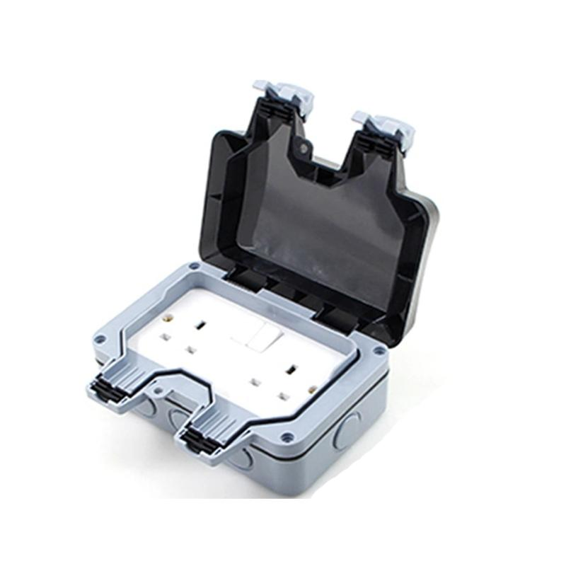 Tomada de Interruptor à Prova d'Água IP66 Externa com Interruptor