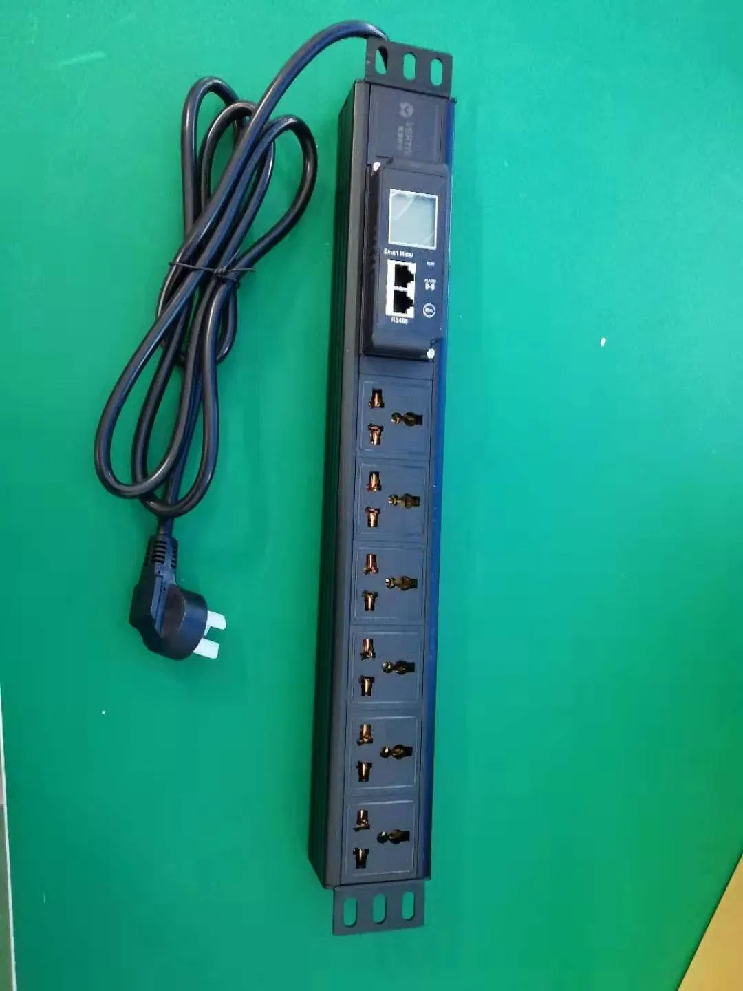 16A/32A Filtro de Linha de Alta Potência — 8-Outlet Tomada de Gabinete (Fiação Própria)