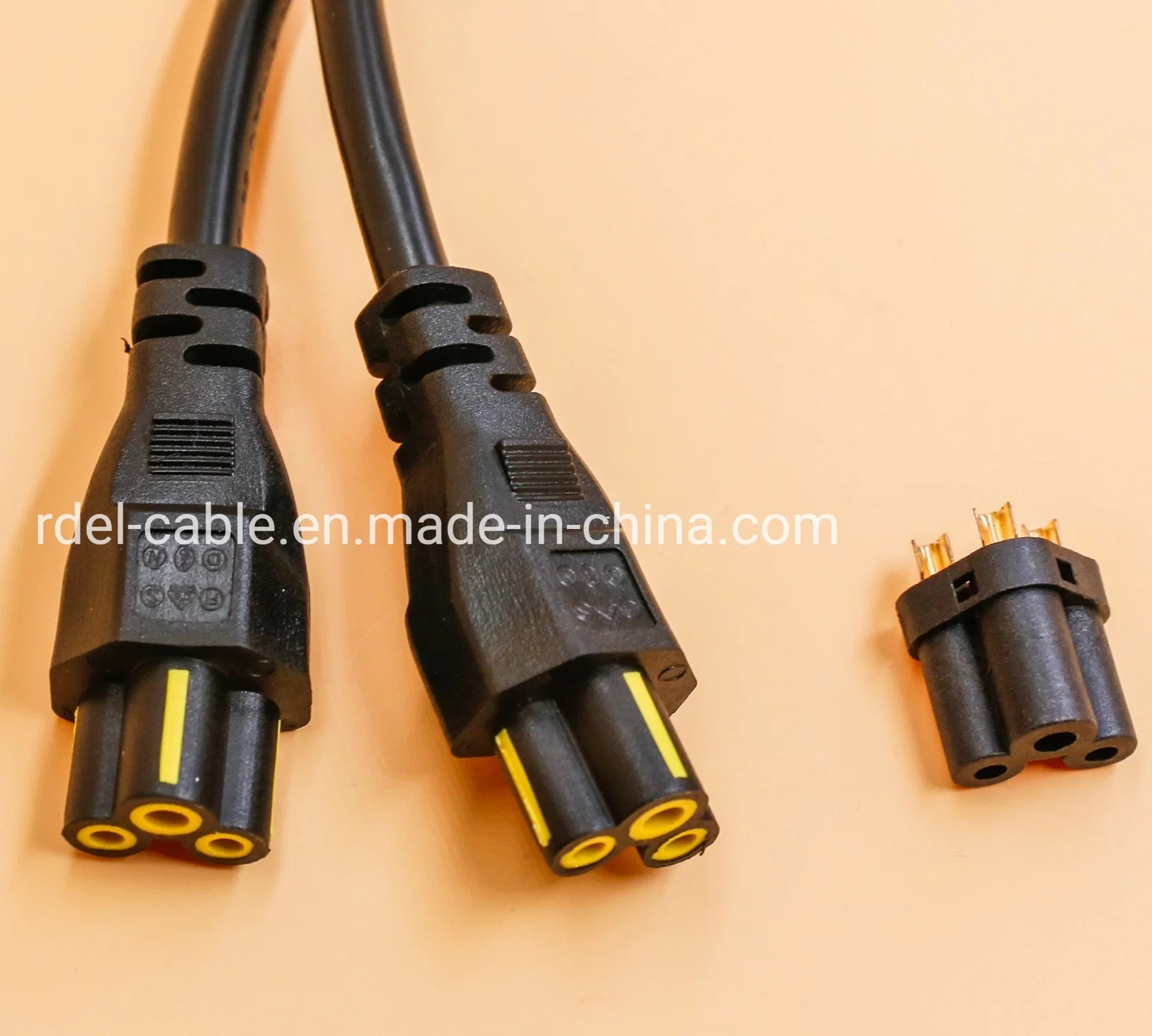 Cor Azul 220V Aprovação VDE IEC C19 C20 para C13 C14 Conector