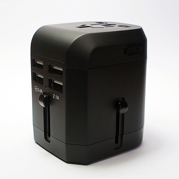 Adaptador de Viagem Universal Multi UK com 4*USB Portas de Carregamento