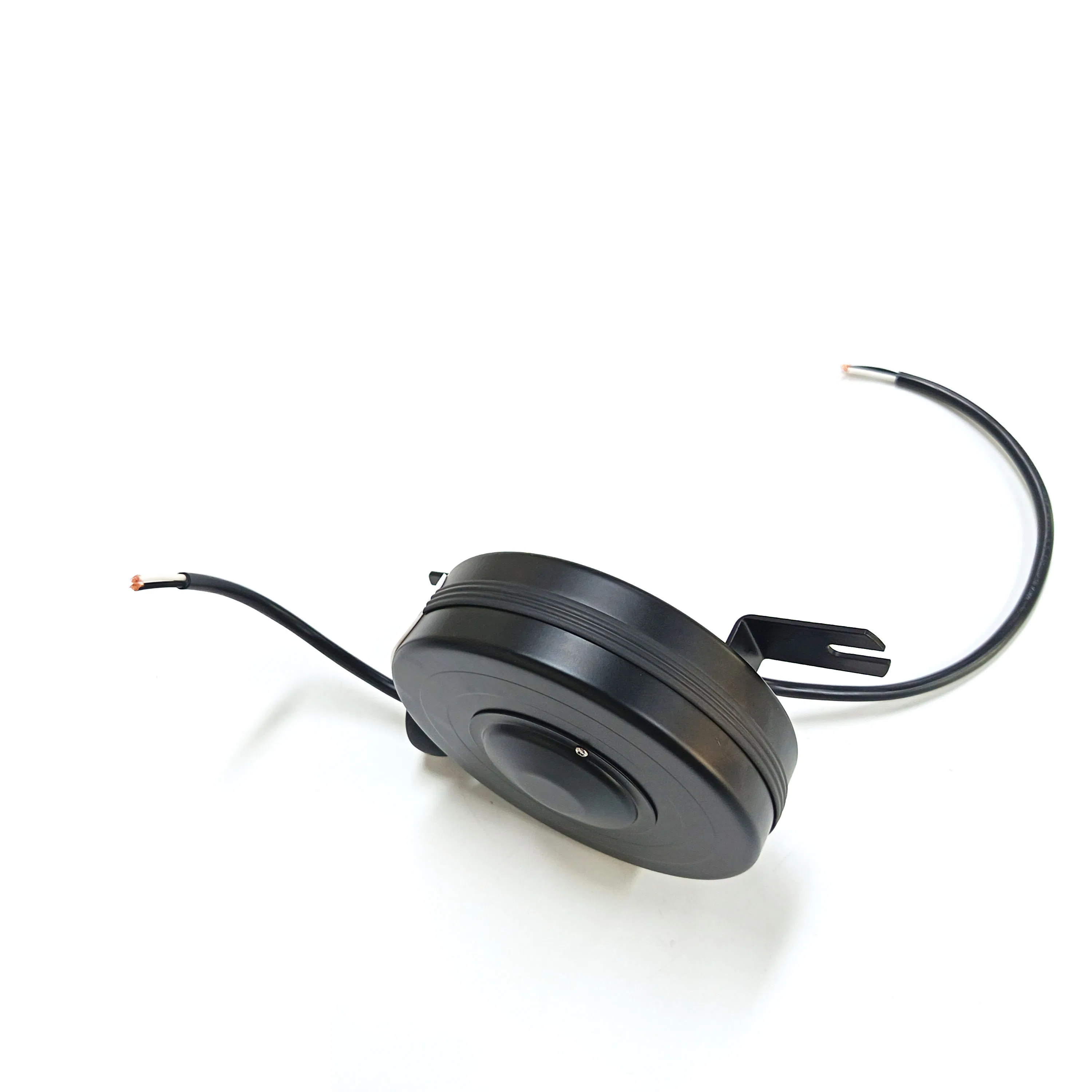 2m 2X16AWG Carretel de Cabo Retrátil Elétrico com Sistema de Bloqueio Automático e Tomada de Extensão com Fio de Energia
