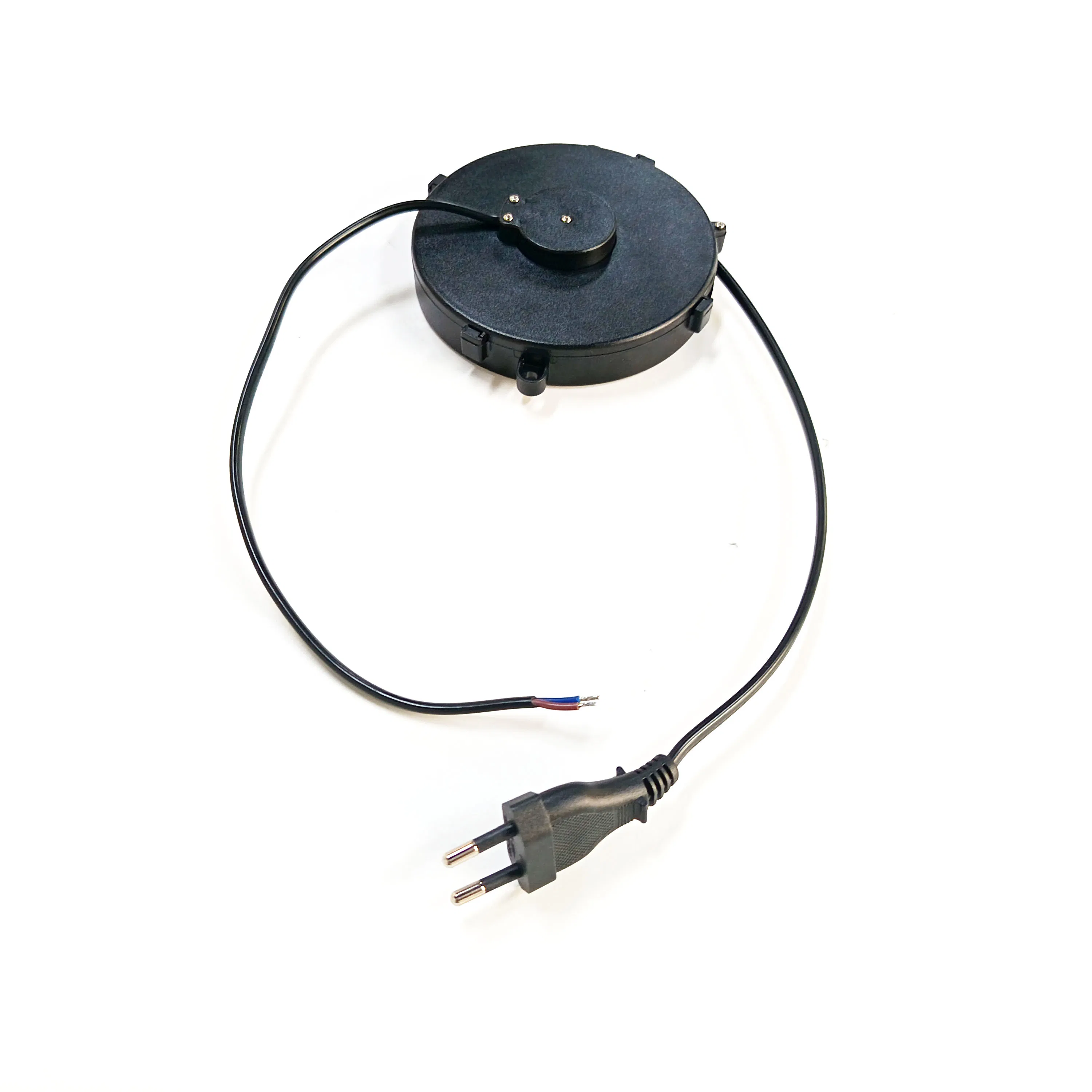 2pin Fonte de Alimentação da UE 2X0.75mm2 Cabo de Extensão Retrátil 2m