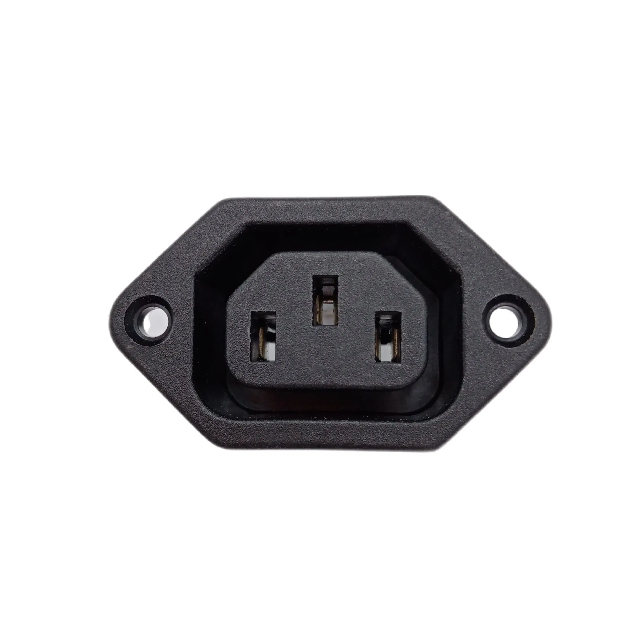 3pin 250VAC 10A IEC 60320 C13 Conector de Tomada de Energia AC IEC