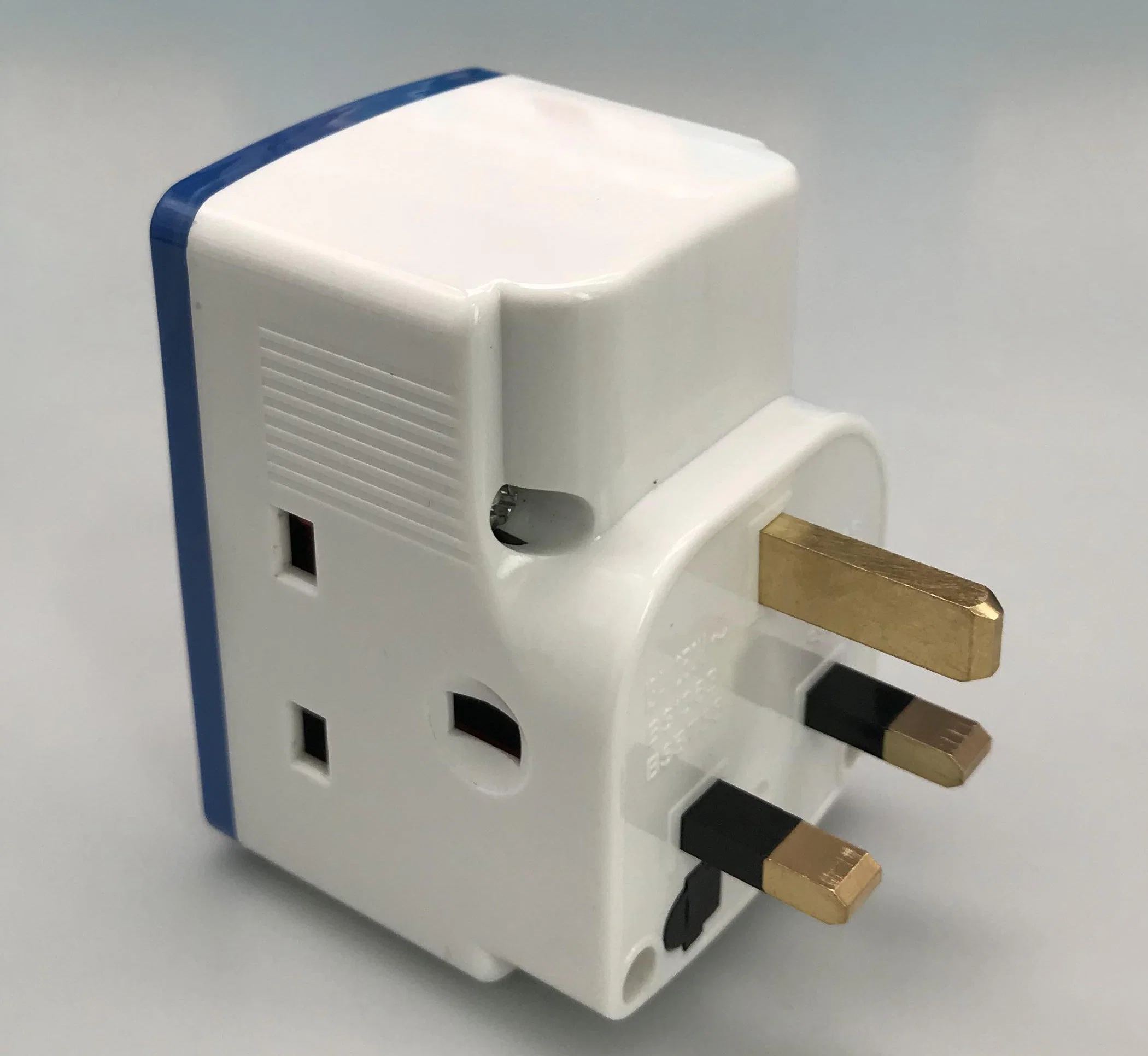 Adaptador de Carregador de Bateria USB para Laptop Móvel com Tomada Multi UK