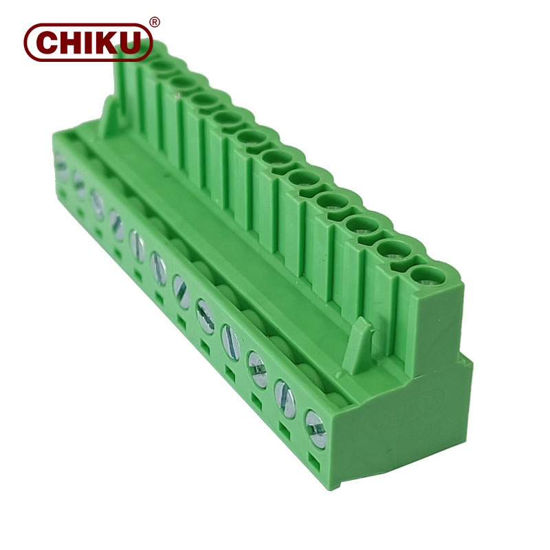 Chiku 5.08mm Conector Fêmea Bloco de Terminais PCB Série Bph Conector Plugável Reto para Controle Industrial
