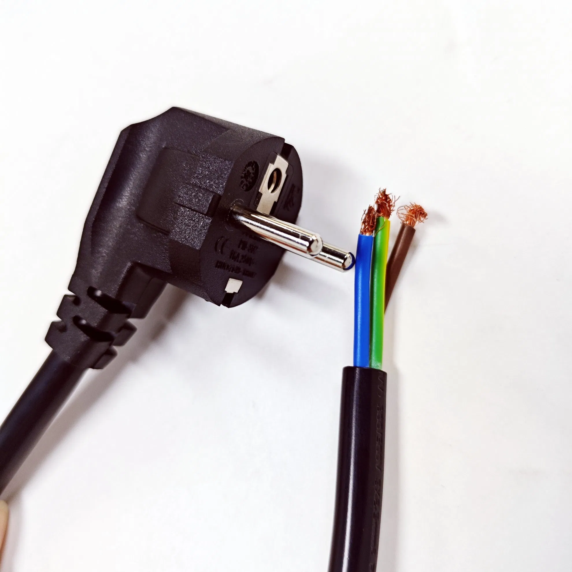 Rebobinador de Cabo de Extensão Elétrica Retrátil Pequeno de Núcleo EU 3 Lado Único para Qualquer Aparelho Elétrico Doméstico