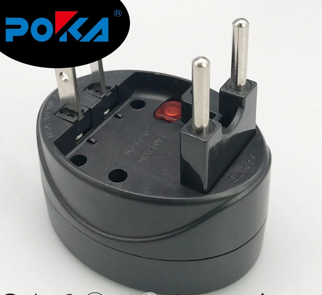 10A Adaptador de Viagem Universal com Múltiplas Tomadas e Plugues