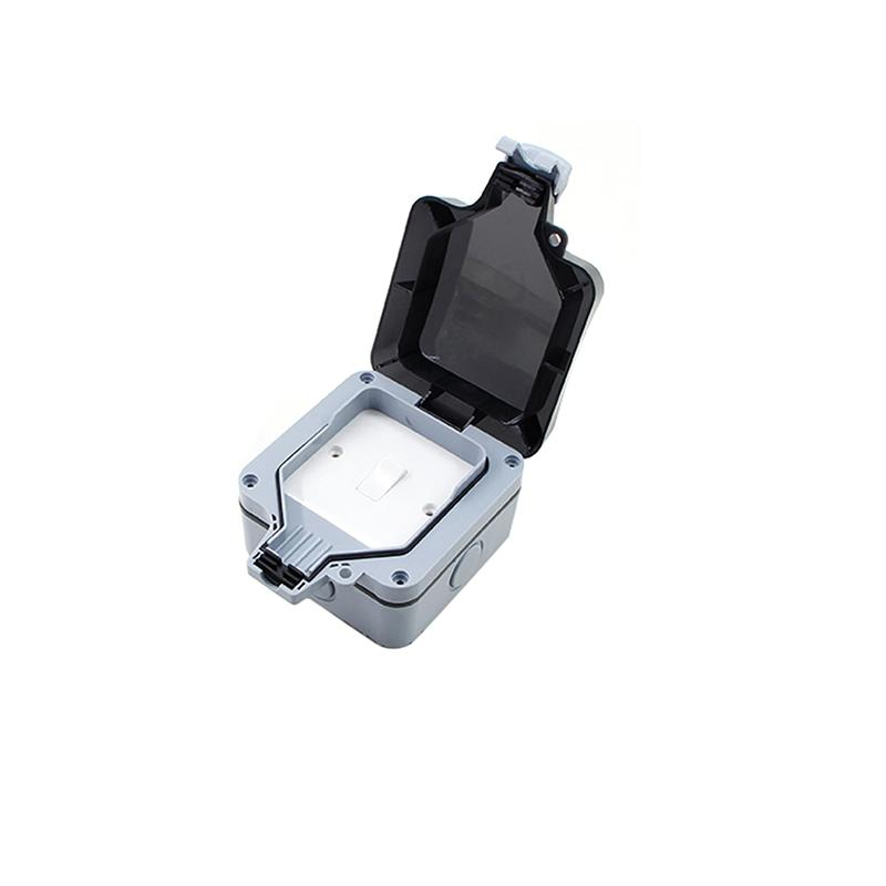 Tomada de Interruptor à Prova d'Água IP66 Externa com Interruptor