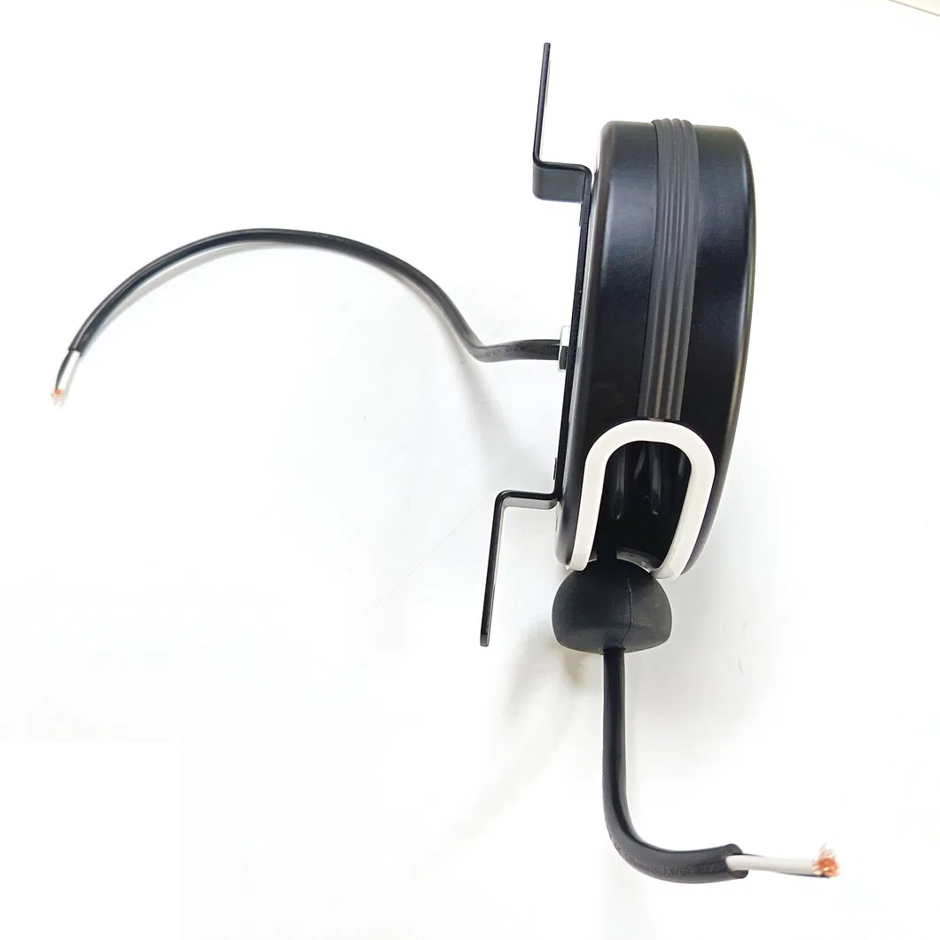 2m 2X16AWG Carretel de Cabo Retrátil Elétrico com Sistema de Bloqueio Automático Fio de Extensão à Venda