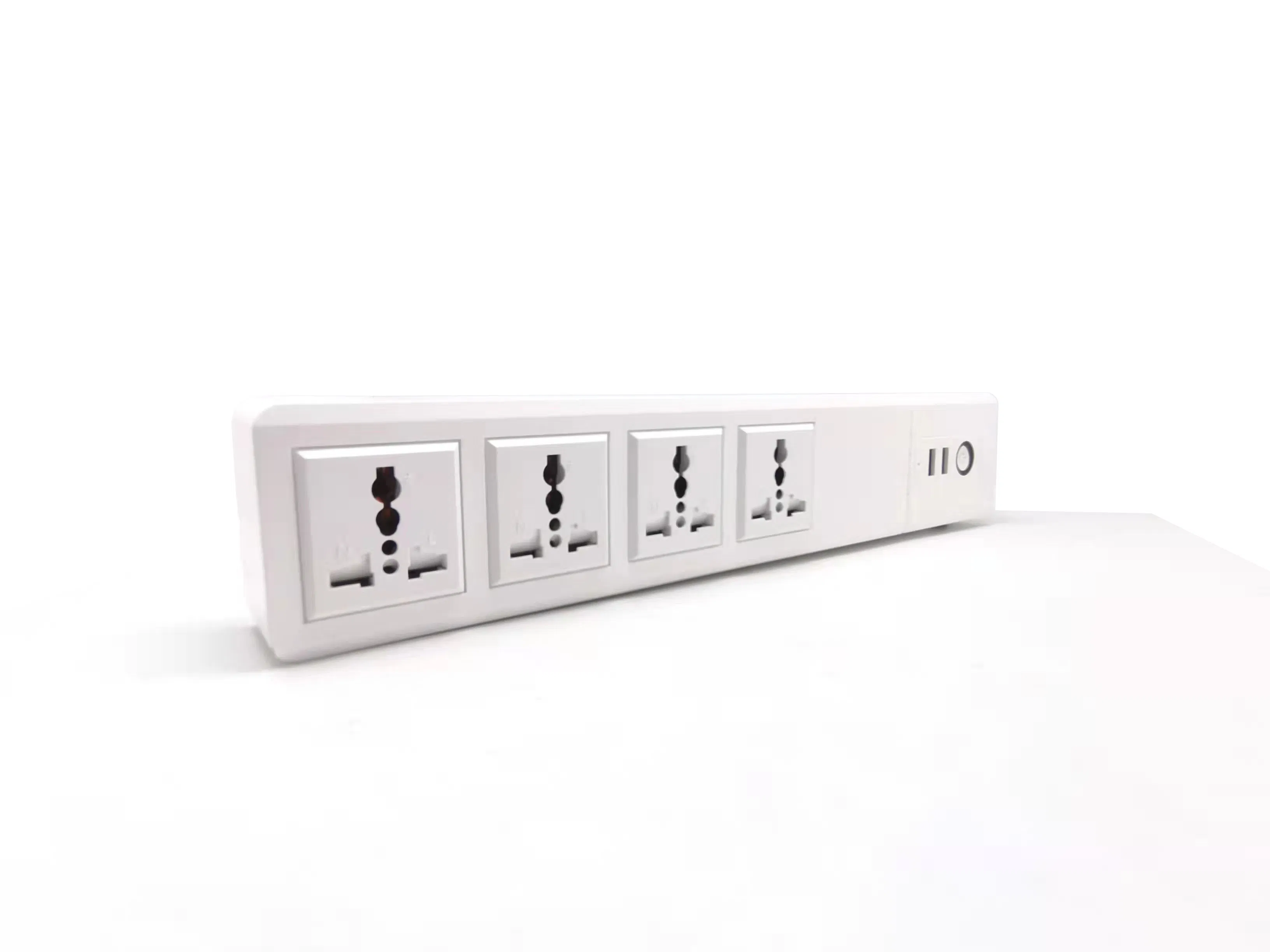 Plug de Luz LED WiFi Inteligente Mvava, Faixa de Potência Inteligente para Casa com Proteção contra Surto, com 4 Tomadas AC e 2 Portas USB