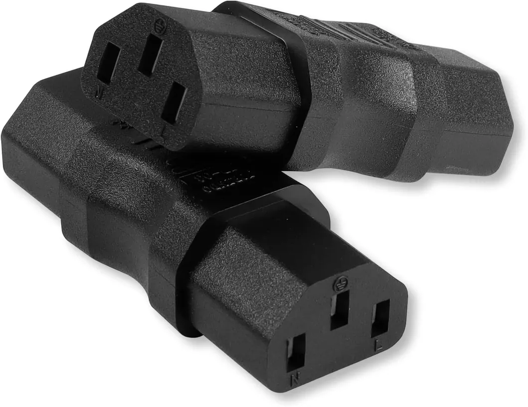 Adaptador IEC Masculino C14 para Feminino C13 Conector IEC PDU UPS Power