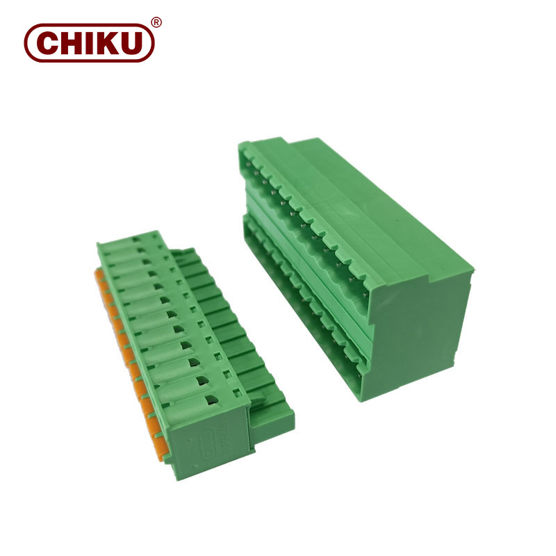 Chiku 5.08mm Conector Fêmea Bloco de Terminais PCB Série Bph Conector Plugável Reto para Controle Industrial