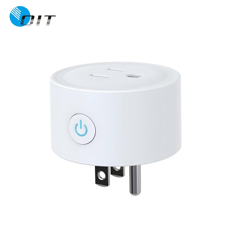Plugue WiFi Inteligente com Monitoramento de Energia para EUA, Canadá, México