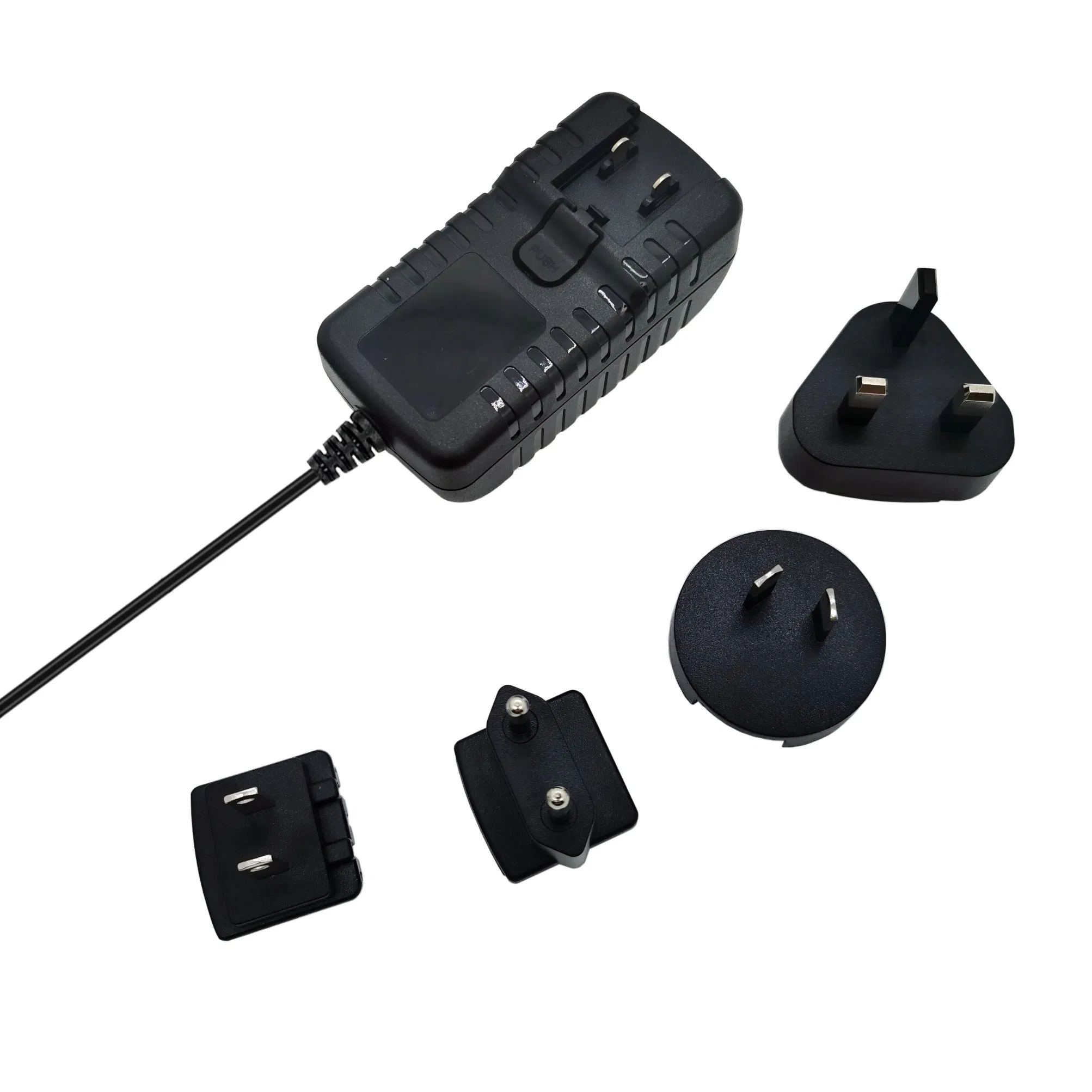 Chuangkesheng UE/EUA/AU/Reino Unido 12V 2.5A Adaptador de Plugue Multi Socket 30W 12V 2.5A Adaptador de Viagem Internacional Rápido Aebi 12V Adapters-24V