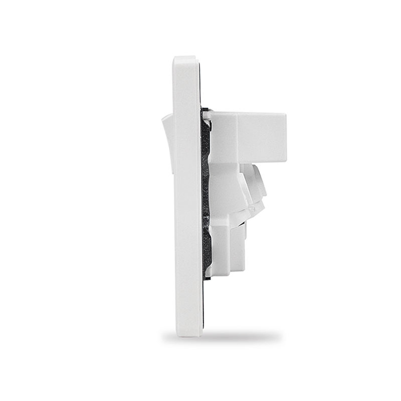 Abuk 1 Gang 1 Interruptor USB de Carregamento 4A 13A Tomada de Energia Universal 3 Soquete Elétrico de Pino na Parede com 2 Porta USB