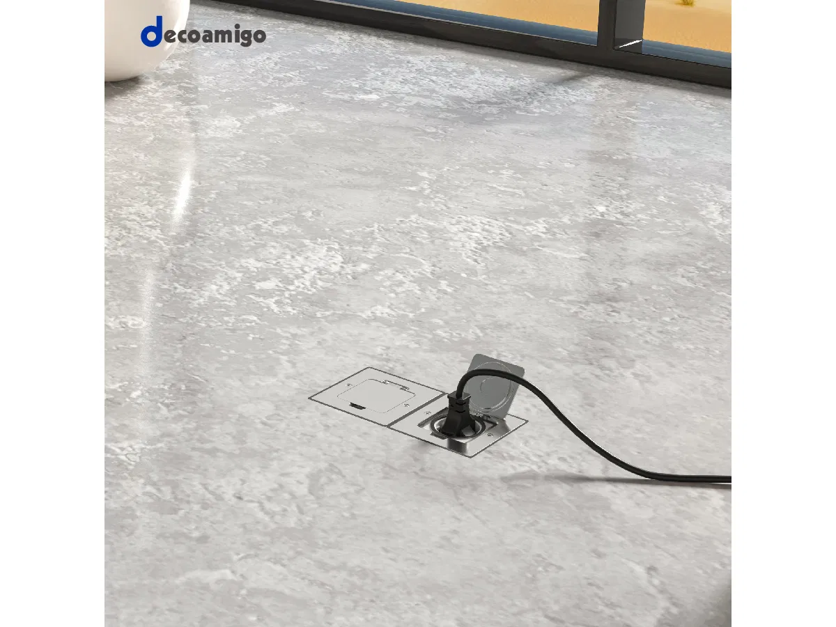 Soquetes de Piso Decoamigo TUV CE Tomada Elétrica